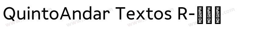 QuintoAndar Textos R字体转换